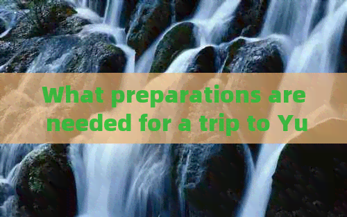 What preparations are needed for a trip to Yunnan?