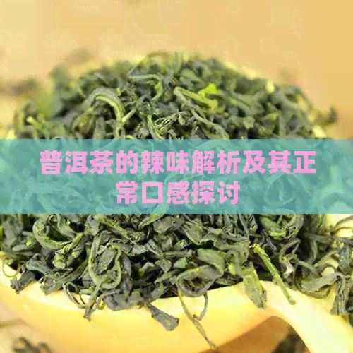 普洱茶的辣味解析及其正常口感探讨