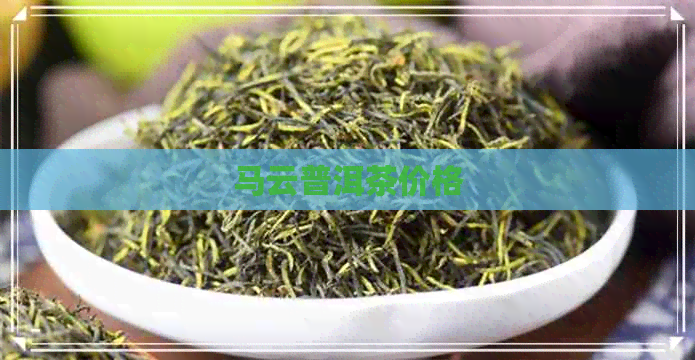 马云普洱茶价格