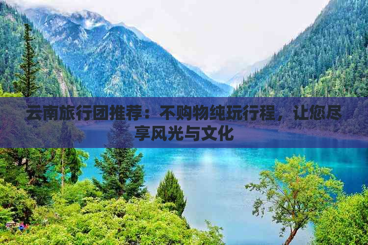 云南旅行团推荐：不购物纯玩行程，让您尽享风光与文化