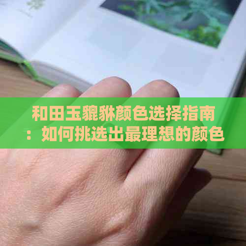 和田玉貔貅颜色选择指南：如何挑选出最理想的颜色