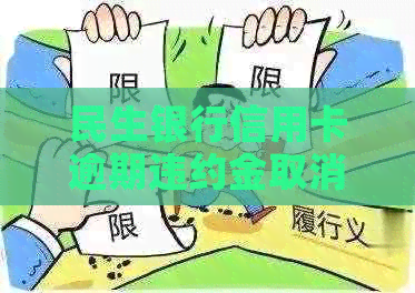 民生银行信用卡逾期违约金取消及安全问题汇总，包括逾期金额、协商方式等。