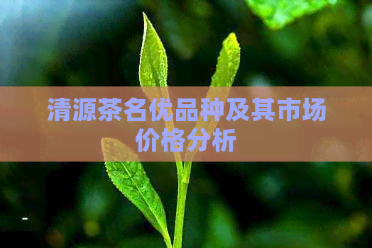 清源茶名优品种及其市场价格分析