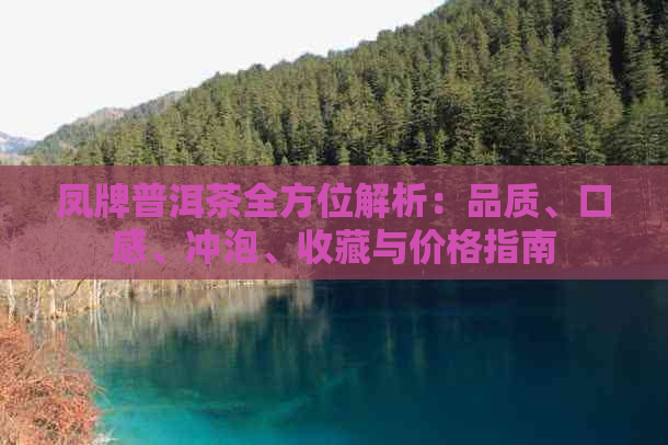 凤牌普洱茶全方位解析：品质、口感、冲泡、收藏与价格指南