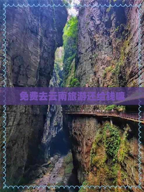 免费去云南旅游还给钱嘛