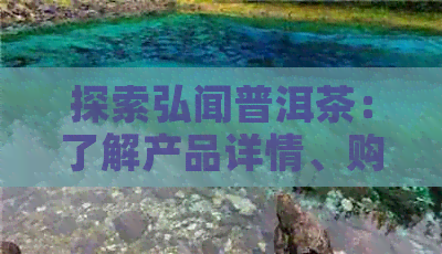 探索弘闻普洱茶：了解产品详情、购买渠道及更多相关信息的全面指南