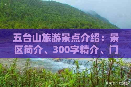 五台山旅游景点介绍：景区简介、300字精介、门票价格及150字作文指南