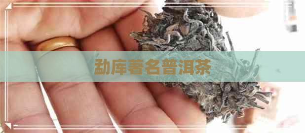 勐库著名普洱茶