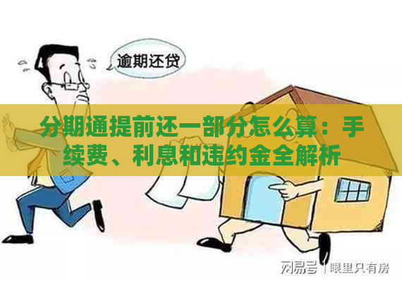 分期通提前还一部分怎么算：手续费、利息和违约金全解析