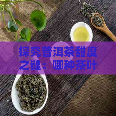 探究普洱茶甜度之谜：哪种茶叶甜度更高？