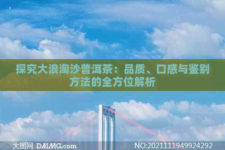 探究大浪淘沙普洱茶：品质、口感与鉴别方法的全方位解析