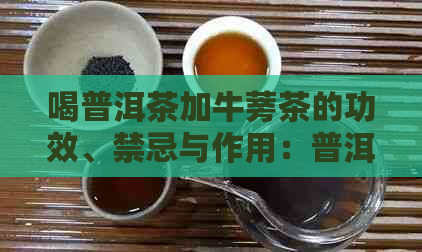 喝普洱茶加牛蒡茶的功效、禁忌与作用：普洱茶加牛蒡的组合可能有副作用吗？