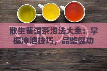 散生普洱茶泡法大全：掌握冲泡技巧，品鉴健功效