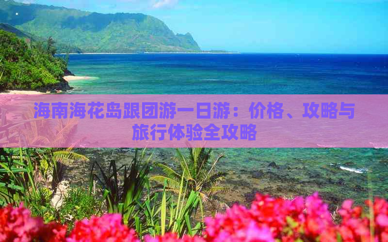 海南海花岛跟团游一日游：价格、攻略与旅行体验全攻略