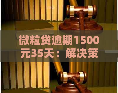 微粒贷逾期1500元35天：解决策略与后果分析