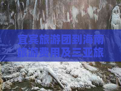 宜宾旅游团到海南旅游费用及三亚旅游团价格详情