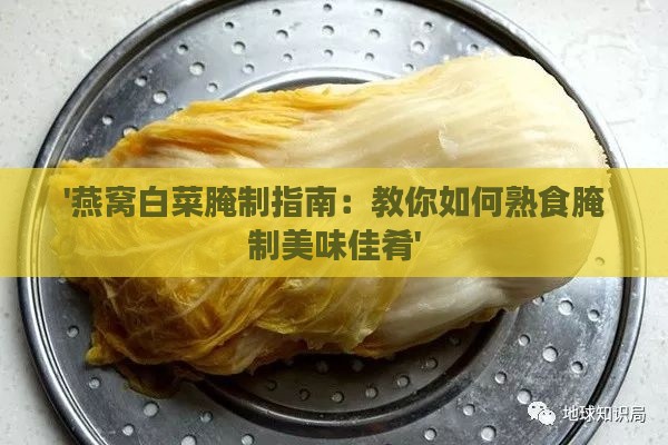 '燕窝白菜腌制指南：教你如何熟食腌制美味佳肴'