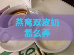 燕窝双皮奶怎么弄