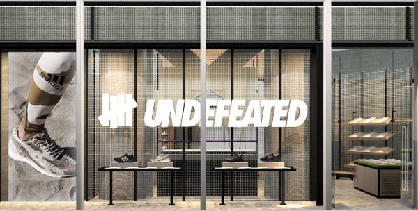 上海 undefeated 专卖店,门店