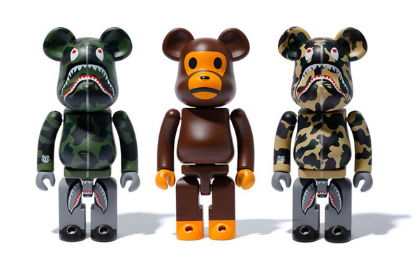 Bape x Medicom Toy 全新联名BE@RBRICK 玩偶系列即将发售～-潮流资讯