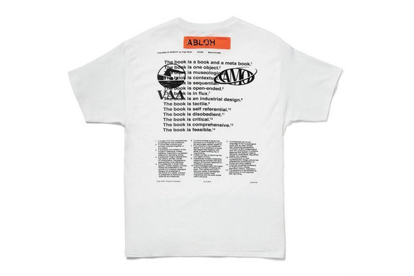 Virgil Abloh x MCA 全新联名「Figures of Speech」限定T-Shirt 释出