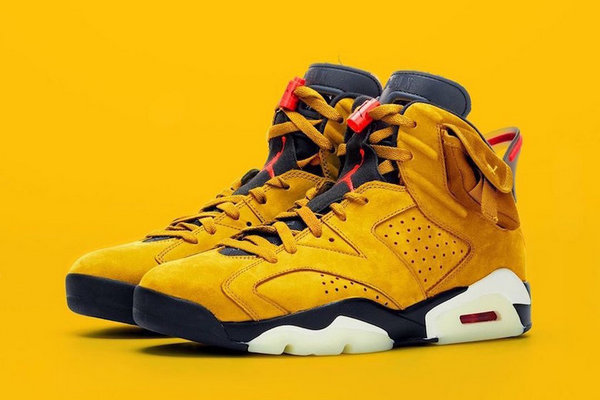 Travis Scott x AJ6 联名鞋款全新“Yellow”配色三月登陆-潮流资讯-美乐