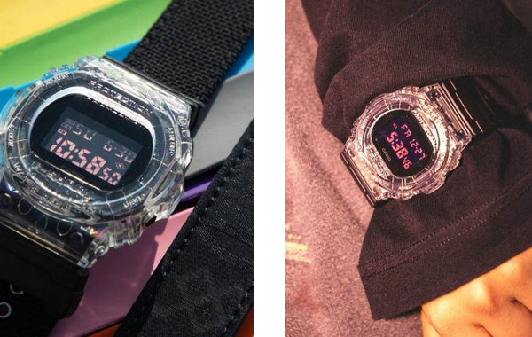 CLOT x G-SHOCK 联乘DW-5750 腕表即将开售，粉色背光字-潮流资讯-美乐