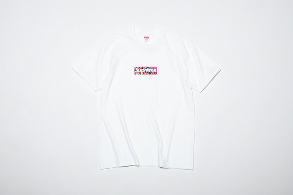 村上隆x Supreme 全新联名慈善Box Logo T-Shirt 即将上架-潮流资讯-美