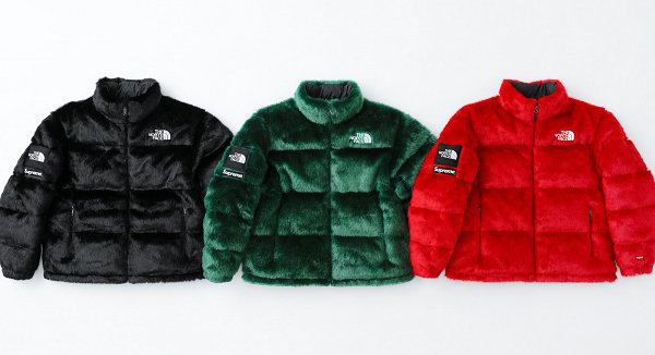 Supreme x TNF 北面2020 秋冬联名系列亮相，人造皮草吸睛-潮流资讯-美