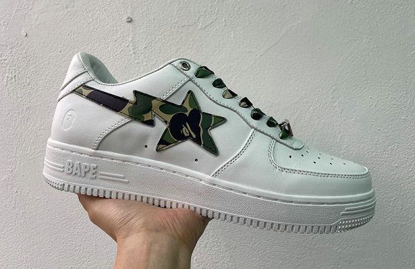 BAPE STA 全新迷彩鞋款系列强势回归，蓝绿红3 色可选-潮流资讯-美乐淘