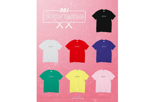 Supreme x KAWS 联名Chalk Box Logo Tee 系列发布-潮流资讯-美乐淘潮牌汇