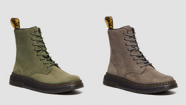 Dr. Martens 最轻量八孔马丁靴「CREWSON」发售-潮流资讯-美乐淘潮牌汇